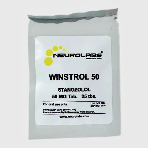 WINSTROL 50
(STANOZOLOL) 50MG/TAB 25 TAB
ORAL